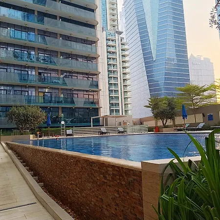 Brown Stone - Pool & City View Merano Dubai Exterior photo