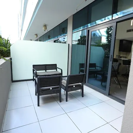 Brown Stone - Pool & City View Merano Dubai Exterior photo